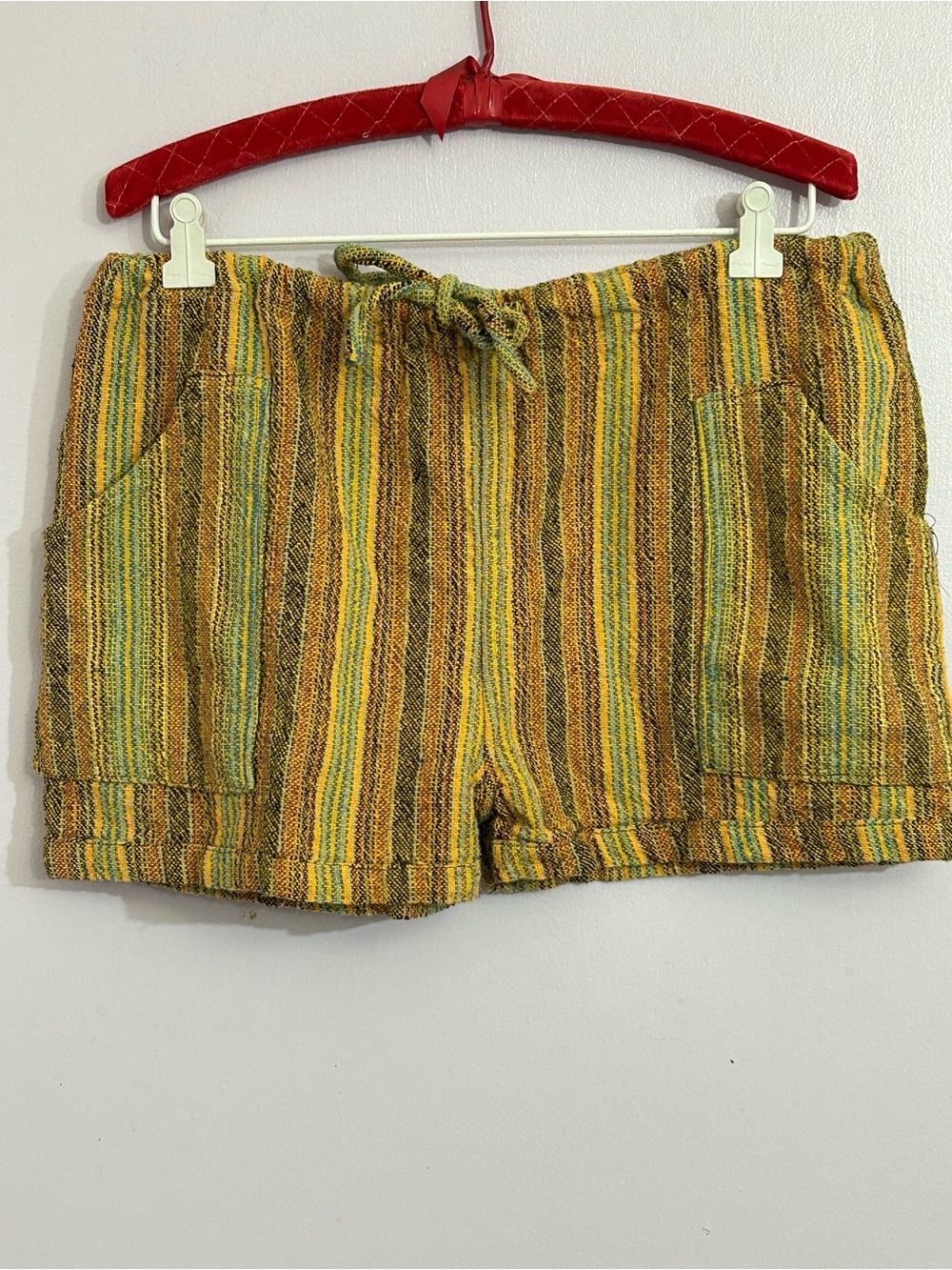 Boho Woven Shorts XL